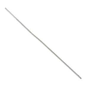 A high-quality, American-made stainless steel rifle barrel blank, showcasing precision craftsmanship and durability for reliable firearm performance.