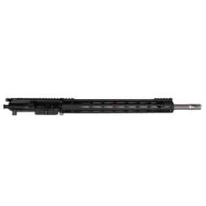 American-made rifle upper receiver featuring a black M-LOK handguard, durable steel barrel, and integrated muzzle device for reliable performance.