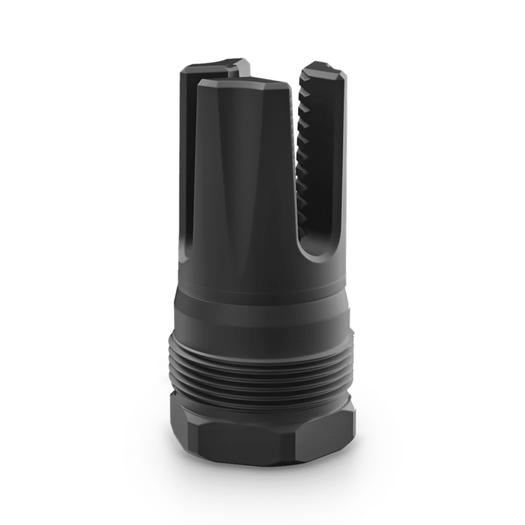 One Horse Pike 3 Prong Plan B compatible flash hider standing